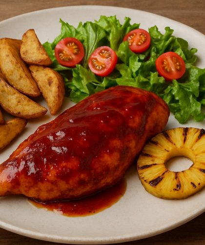 barbecue szószos csirkemell recept